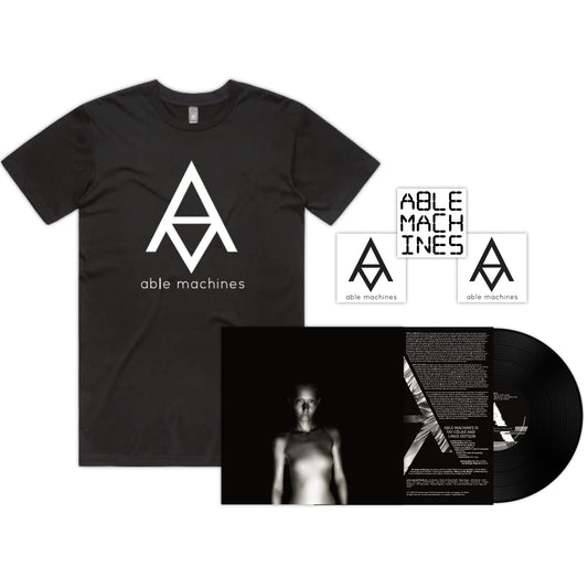 dp LP + tee + stickers :: BUNDLE