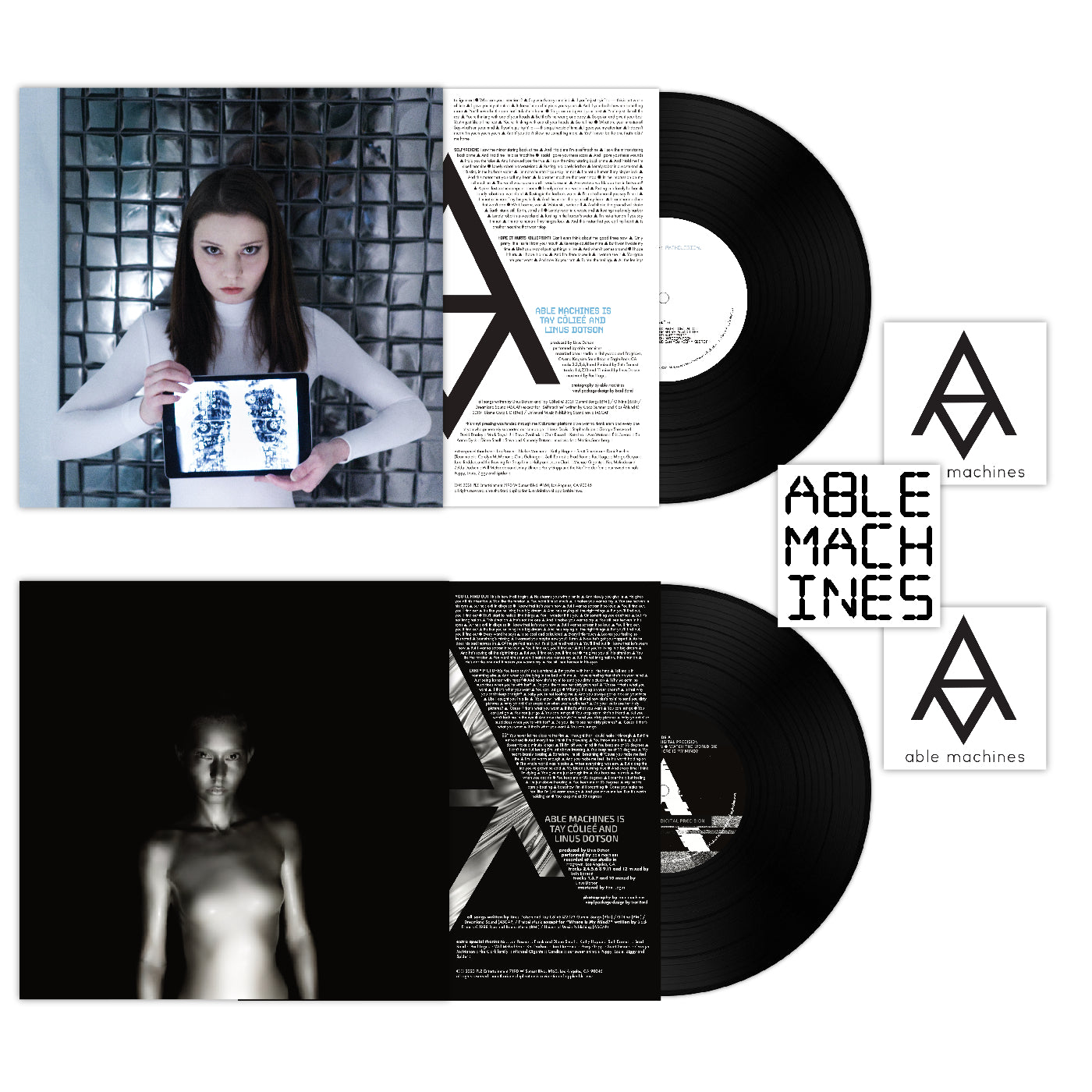 2 LPs + stickers :: BUNDLE