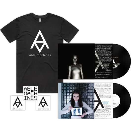 2 LPs + tee + stickers :: BUNDLE