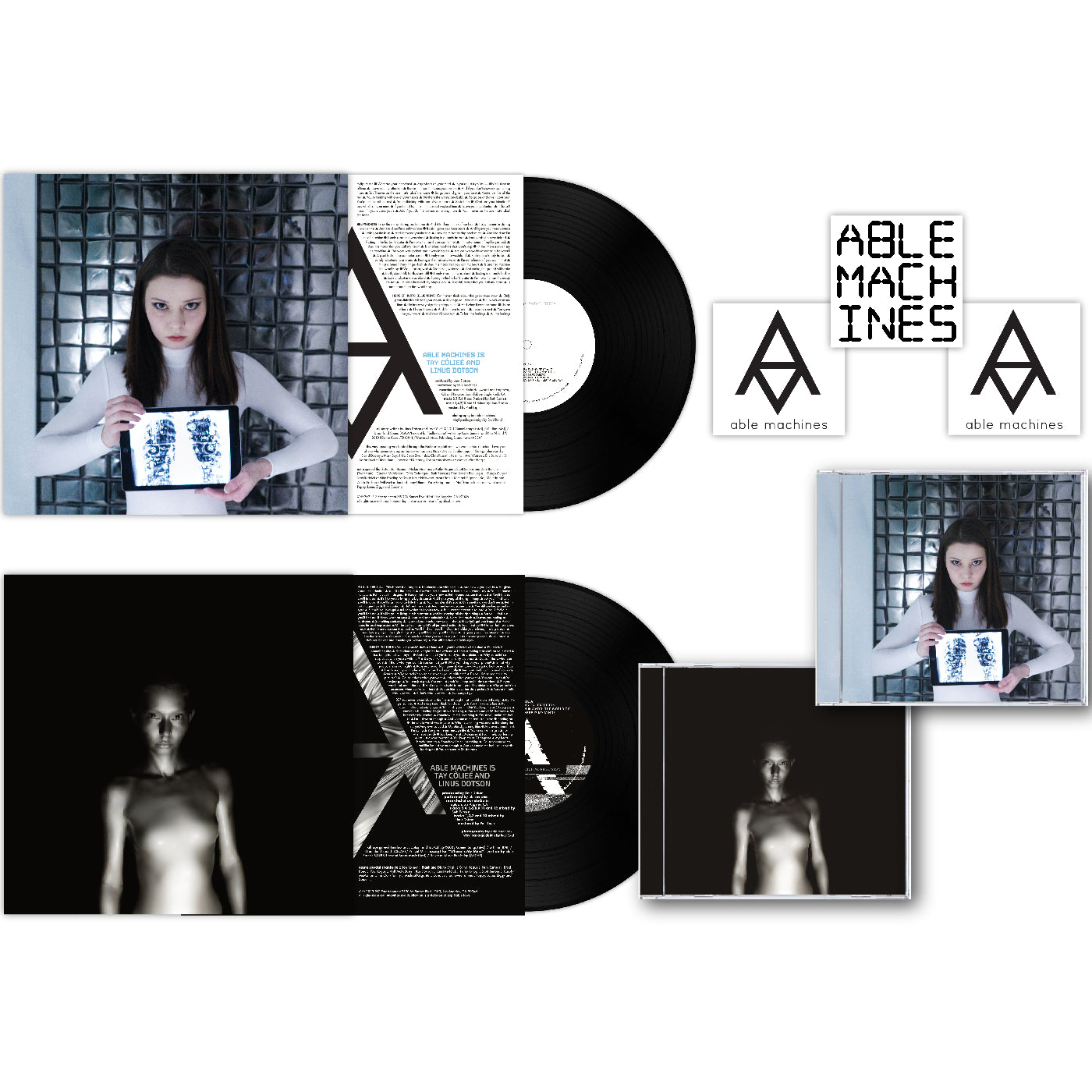 2 LPs + 2 CDs + stickers :: BUNDLE